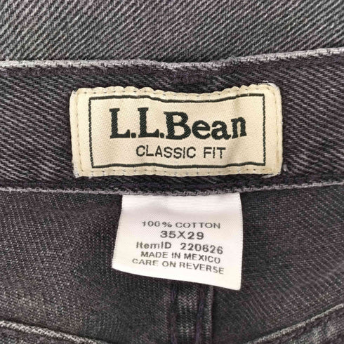 エルエルビーン L.L.Bean CLASSIC FIT ジップアップデニムパンツ メンズ 35×29