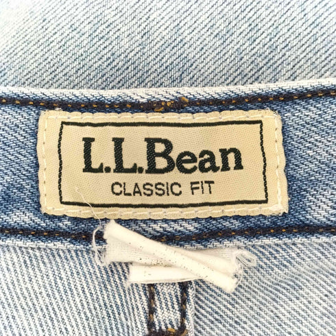 エルエルビーン L.L.Bean CLASSIC FIT ジップアップデニムパンツ メンズ