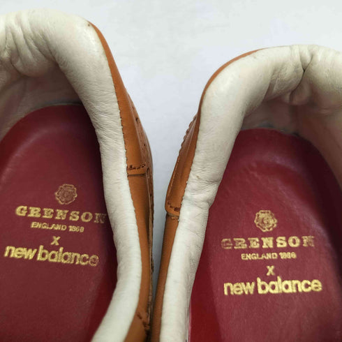 ニューバランス NEW BALANCE 英国製 M576 GRB コラボ レザー ローカット スニーカー メンズ US:9D