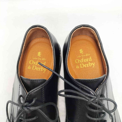 London Shoe Make OXFORD&DERBY レザー Uチップ レースアップ ドレスシューズ メンズ US:8.5