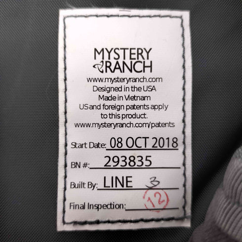 ミステリーランチ MYSTERY RANCH HIP MONKEY 2 ヒップ モンキー2 ボディバッグ 8L メンズ