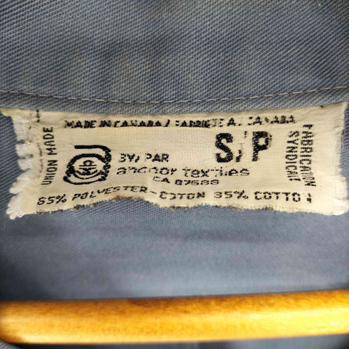 ANCHOR TEXTILES MADE IN CANADA 80S ワークハーフコート メンズ S/P