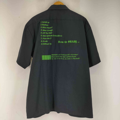 ディッキーズ Dickies バックプリントワークシャツ メンズ JPN:XL