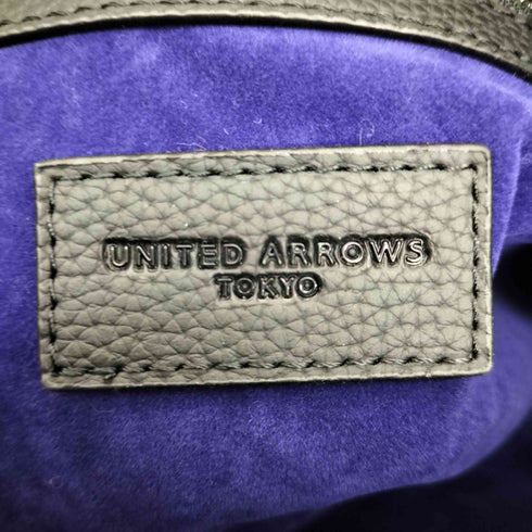 ユナイテッドアローズ UNITED ARROWS フェイクレザー ベロア トートバッグ レディース