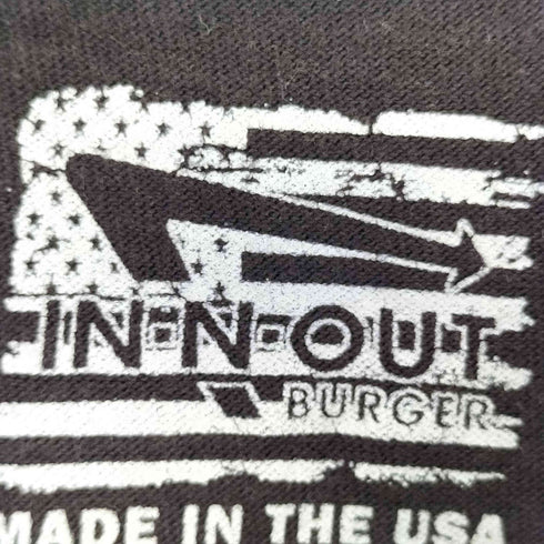 インアウトバーガー IN-N-OUT BURGER 両面プリントクルーネックTシャツ メンズ JPN:L