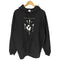 ユナイテッドアスレ UNITED ATHLE 5TH ANNIVERSARY 手形 血 プリント L/S プルオーバー パーカー メンズ import:XL