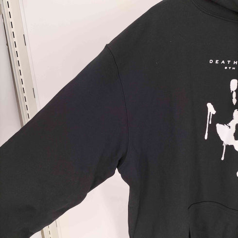 ユナイテッドアスレ UNITED ATHLE 5TH ANNIVERSARY 手形 血 プリント L/S プルオーバー パーカー メンズ import:XL