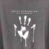 ユナイテッドアスレ UNITED ATHLE 5TH ANNIVERSARY 手形 血 プリント L/S プルオーバー パーカー メンズ import:XL