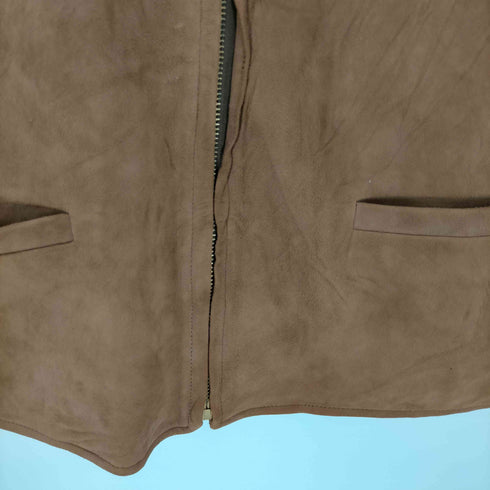 アバクロンビーアンドフィッチ Abercrombie & Fitch 黒タグ スエードベスト メンズ 38