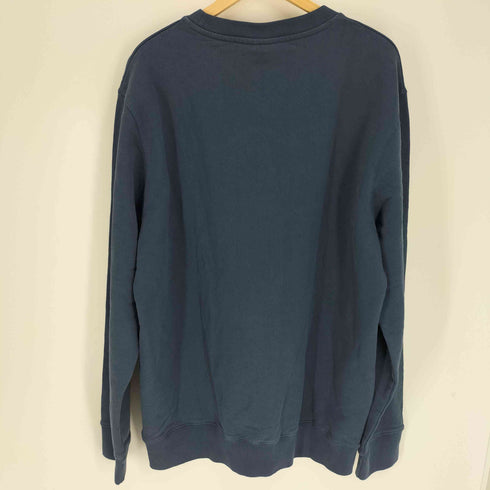 メゾンキツネ MAISON KITSUNE フォックスロゴワッペン L/S クルーネック スウェット トレーナー メンズ XXL
