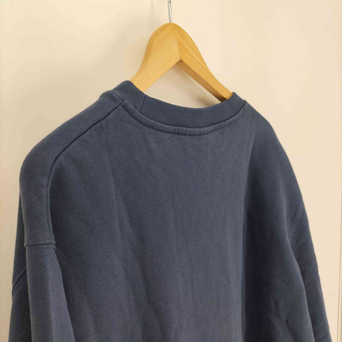 メゾンキツネ MAISON KITSUNE フォックスロゴワッペン L/S クルーネック スウェット トレーナー メンズ XXL