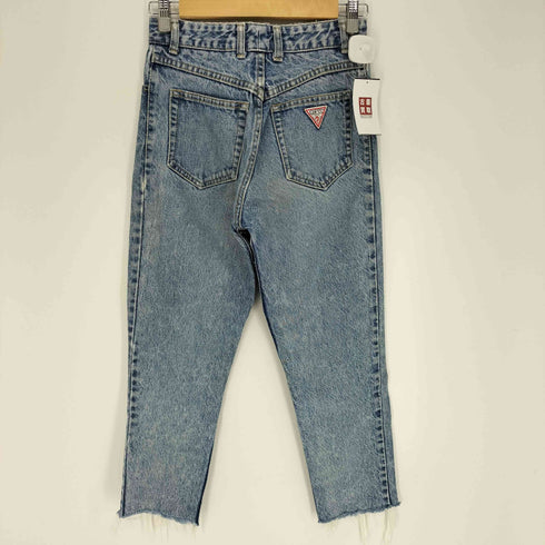 ゲスジョージズマルシアーノ GUESS BY GEORGES MARCIANO 90S USA製 コットン カットフ ハイウエスト デニム パンツ レディース 29