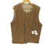 ユナイテッドアローズグリーンレーベルリラクシング UNITED ARROWS green label relaxing GLR/ lab ボア リバーシブル ベスト メンズ JPN:XL