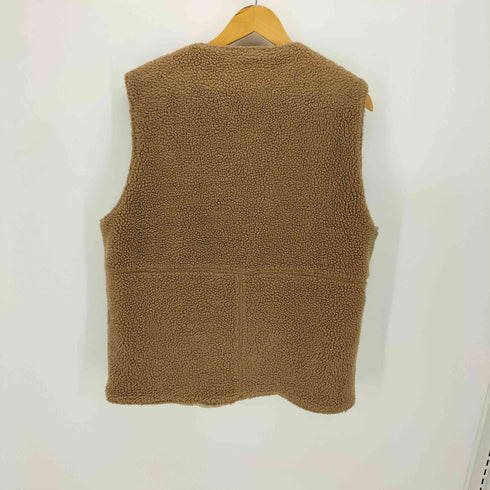 ユナイテッドアローズグリーンレーベルリラクシング UNITED ARROWS green label relaxing GLR/ lab ボア リバーシブル ベスト メンズ JPN:XL