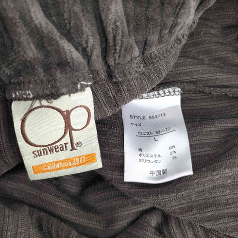 オーシャンパシフィック Ocean Pacific カット コーデュロイ 美シルエット フレアパンツ レディース JPN:L