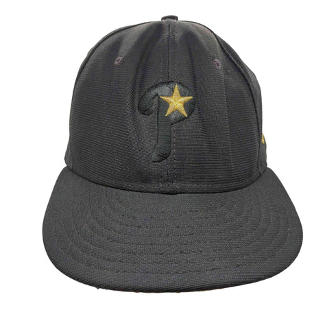 ニューエラ NEW ERA 90S USA製 青タグ 59FIFTY 旧ロゴ 刺繍 6パネル ベースボール キャップ メンズ 7 5/8