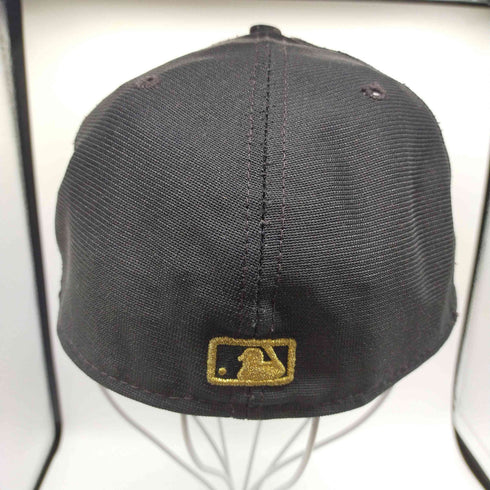 ニューエラ NEW ERA 90S USA製 青タグ 59FIFTY 旧ロゴ 刺繍 6パネル ベースボール キャップ メンズ 7 5/8
