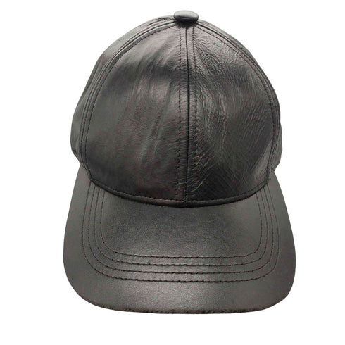 USA製 GENUINE LEATHER CAP 本革 レザー キャップ メンズ ONE SIZE
