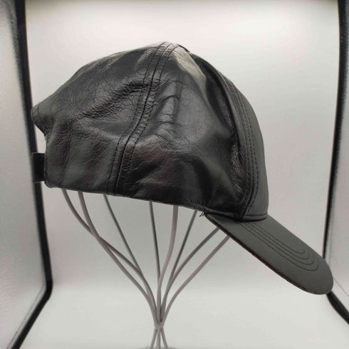 USA製 GENUINE LEATHER CAP 本革 レザー キャップ メンズ ONE SIZE