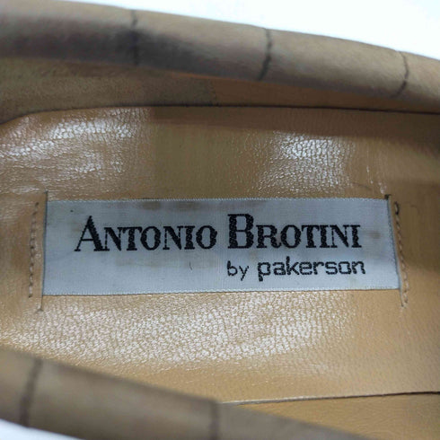 ANTONIO BROTINI by Pakerson レザー モカシン デッキ シューズ メンズ
