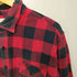 ROUAHATTE ネコ目ボタン ブロックチェック L/S ワーク シャツ メンズ import:XXL