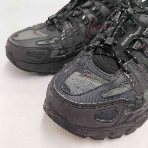 ナイキ NIKE WMNS P-6000 バーガンディ クラッシュ ミッドナイトネイビー ブラック ローカット スニーカー レディース JPN:24