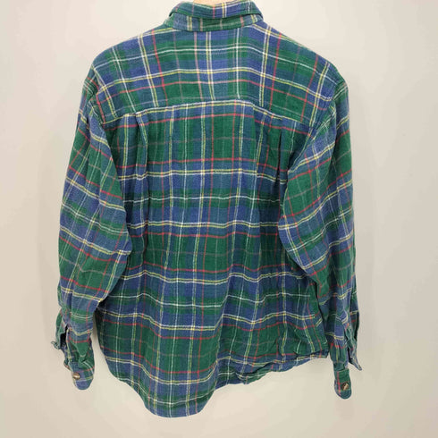 GAVIAL ORIGINAL DRY GOODS インド綿 チェック柄 L/S ネルシャツ メンズ import:M