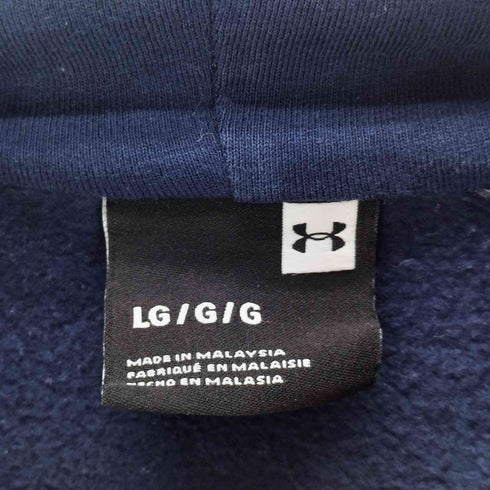 アンダーアーマー UNDER ARMOUR スウェットフルジップパーカー メンズ L