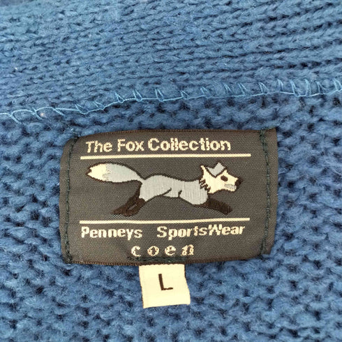 ペニーズ PENNEYS 別注シャギーニットカーディガン レディース L