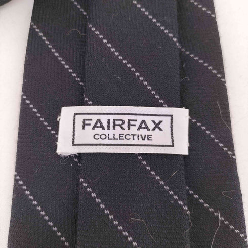 フェアファクス FAIRFAX ウールストライプネクタイ メンズ