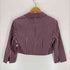 ベルシュカ BERSHKA チェッククロップドジャケット ショートパンツセットアップ レディース M/36