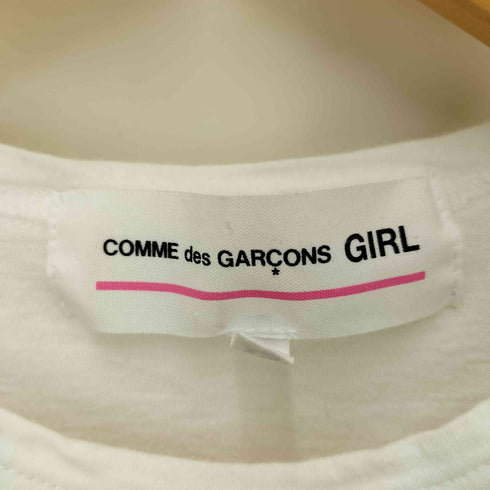 コムデギャルソンガール COMME DES GARCONS GIRL AD2015 eternal Spring アウトライン プリント S/S Tシャツ レディース import:XS
