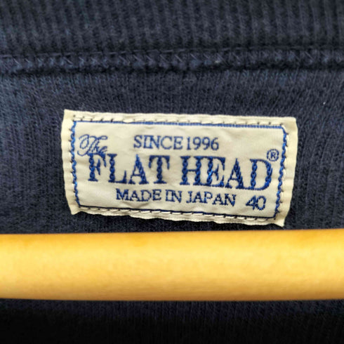ザフラットヘッド the flat head サーマル L/S カットソー メンズ US:40