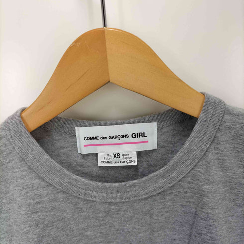コムデギャルソンガール COMME DES GARCONS GIRL AD2019 20SS HAPPY GO LUCKY GIRLS プリント S/S Tシャツ レディース JPN:XS