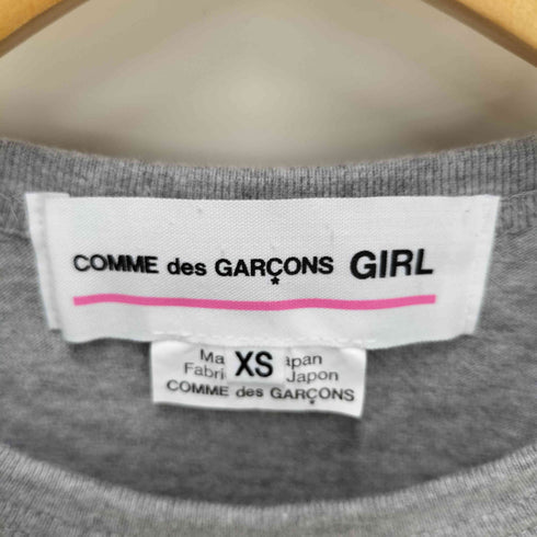コムデギャルソンガール COMME DES GARCONS GIRL AD2019 20SS HAPPY GO LUCKY GIRLS プリント S/S Tシャツ レディース JPN:XS