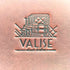 VALISE スモールブリーフケース ブラックチェリー レディース