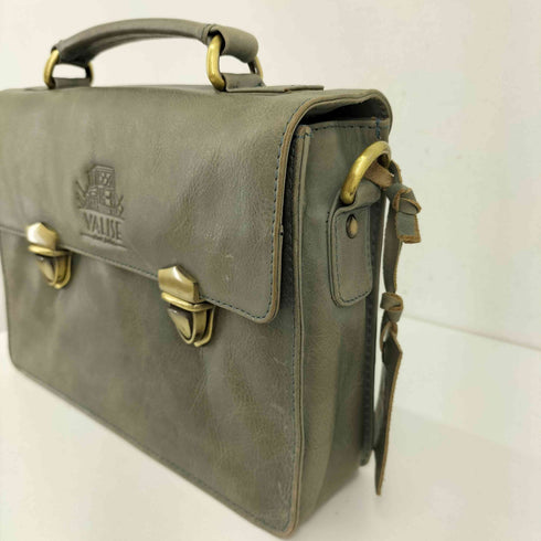 VALISE ミニサッチェル ケンブリッジブルー レディース