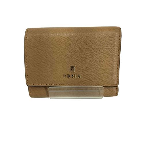 フルラ FURLA レザーベージュ3つ折り財布 レディース