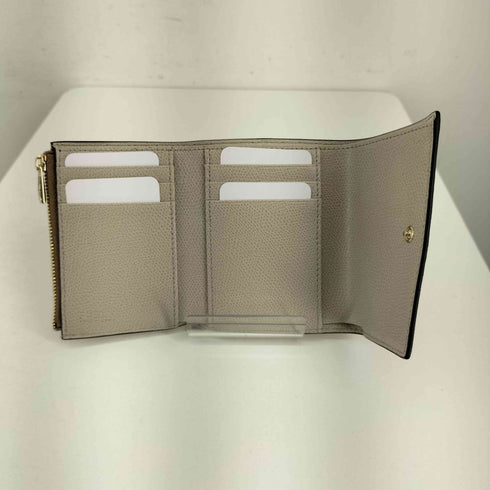 フルラ FURLA レザーベージュ3つ折り財布 レディース