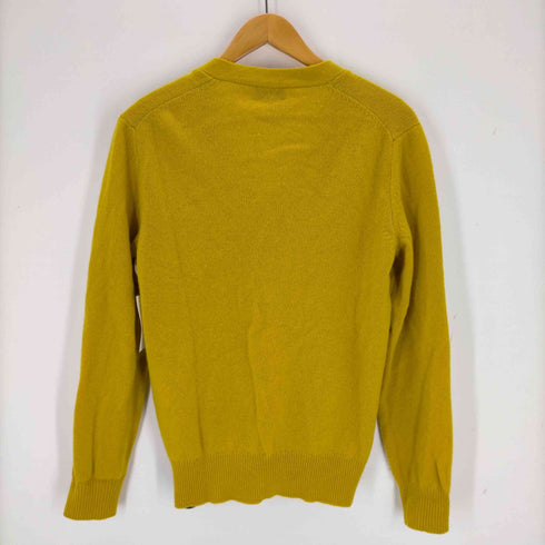 メゾンキツネ MAISON KITSUNE ラムズウール Vネックカーディガン フォックス メンズ JPN:S