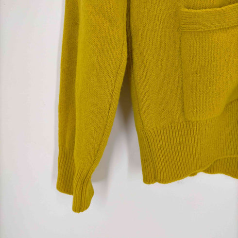 メゾンキツネ MAISON KITSUNE ラムズウール Vネックカーディガン フォックス メンズ JPN:S
