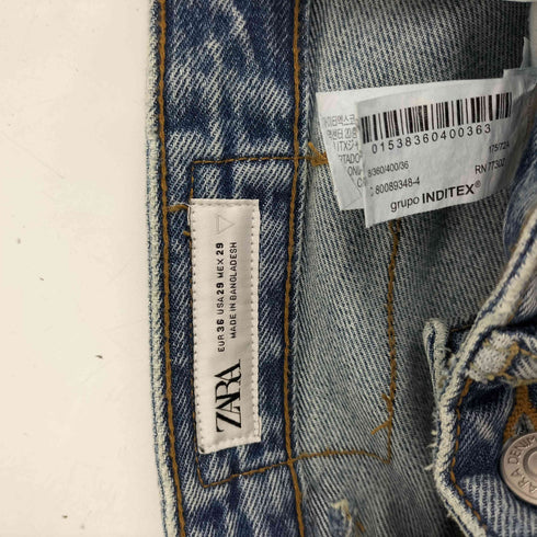 ザラ ZARA Baggy Fit バギー フィット デニム パンツ メンズ 36