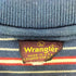 ラングラー Wrangler 80-90s USA製 ホース刺繍 S/Sボーダーポロシャツ メンズ import:L