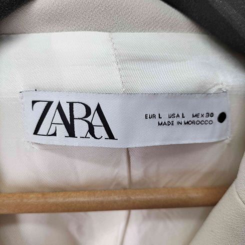 ザラ ZARA S/S クロップドテーラードジャケット レディース JPN:L