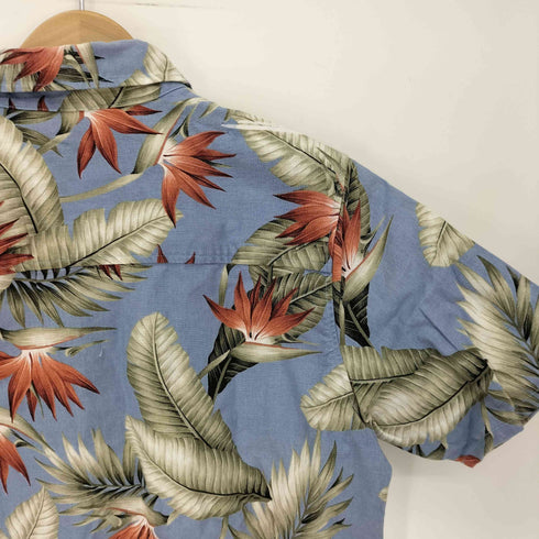 ヴァルゴ VIRGO REVOLT 75 刺繍 ショールカラー アロハ シャツ メンズ JPN:2