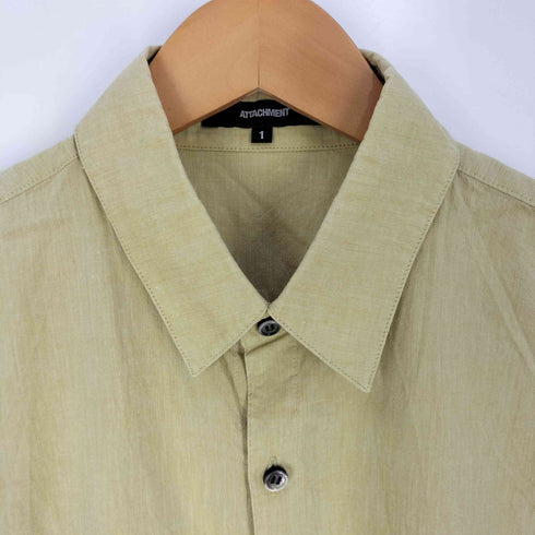 アタッチメント ATTACHMENT 60/-シャンブレーローン レギュラーカラーシャツ L/S メンズ JPN:1