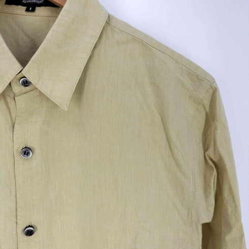 アタッチメント ATTACHMENT 60/-シャンブレーローン レギュラーカラーシャツ L/S メンズ JPN:1