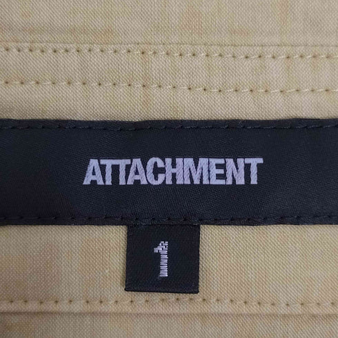 アタッチメント ATTACHMENT 60/-シャンブレーローン レギュラーカラーシャツ L/S メンズ JPN:1