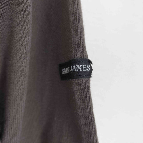 セントジェームス SAINT JAMES フランス製 ボートネック コットン 長袖カットソー バスクシャツ レディース 3