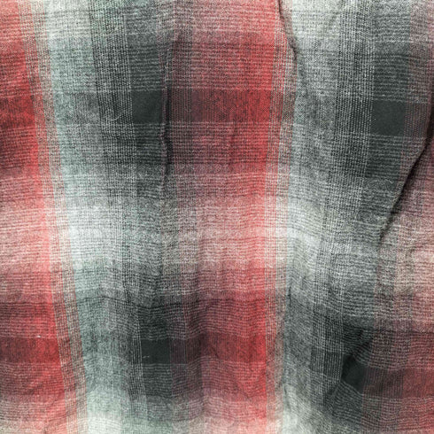 ワコマリア WACKO MARIA 60'S OMBRE CHECK OPEN COLLAR SHIRT メンズ JPN:S